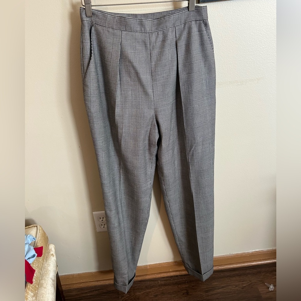 Lauren Ralph Lauren Black and White plaid pants